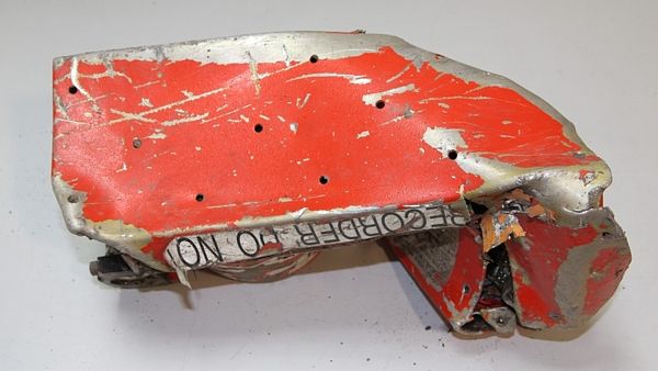 Značně poškozená černá skříňka Airbusu A320 Germanwings