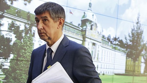 Ministr financí Andrej Babiš 