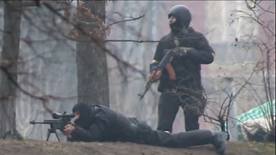 Snipeři v Kyjevě