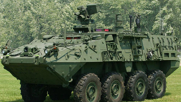 Americký obrněný transportér Stryker ve verzi FSV