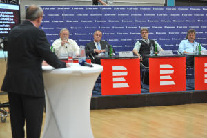 Předvolební speciál Radiožurnálu moderoval Jan Pokorný - Foto: Filip Jandourek